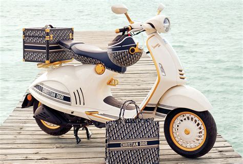 dior moped|christian Dior scooter.